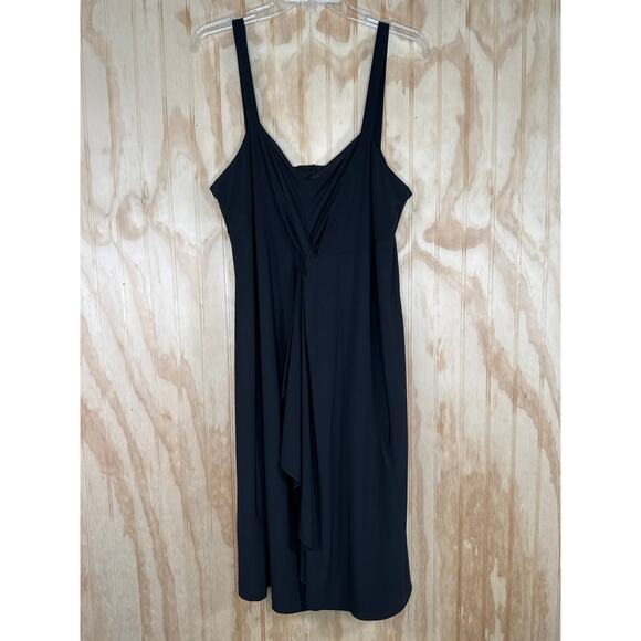 Onyx Nite by Wendy Chaitin Black Dress 18W Gothic Vampire Dark Formal Cocktail - Picture 10 of 10